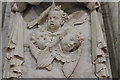 SK9488 : Three Cherubs, Elizabeth Saunderson Memorial by J.Hannan-Briggs