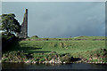 N8056 : Trim, county Meath: view across the Boyne to the Yellow Steeple by Christopher Hilton