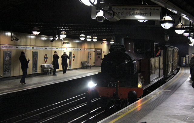 Passing through Great Portland Street