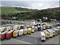 NX0767 : Parked lorries, Cairnryan by Richard Webb