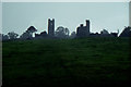 N9675 : Ruined abbey, on the Hill of Slane by Christopher Hilton