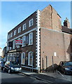 ST2936 : Sold sign on the Bridgwater Arms, Bridgwater by Jaggery