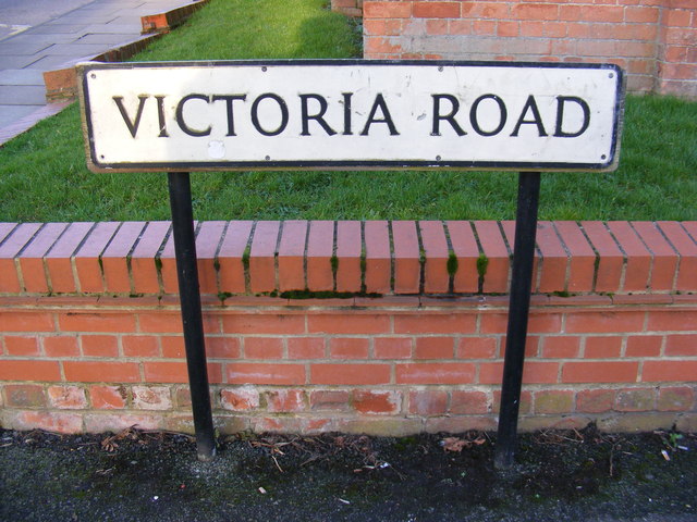 Victoria Road sign