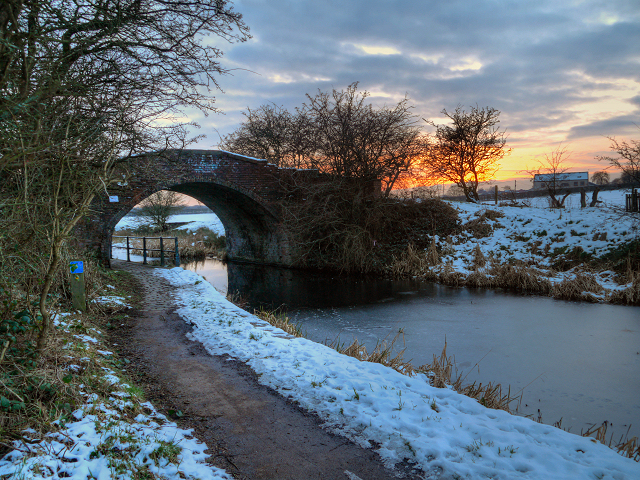 Rothwell Bridge at Sunset