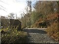 SX7878 : Bird hide, Yarner Wood by Derek Harper