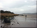 SD3279 : Walking by the Leven estuary by Karl and Ali