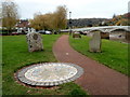 ST5394 : Wales Coast Path start/end point mosaic, Chepstow by Jaggery