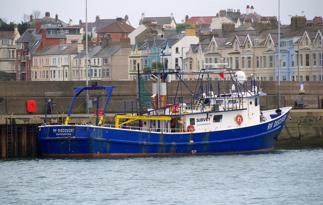 The 'RV Discovery' at Bangor