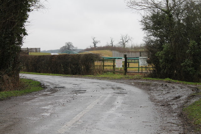 Entrance to Averham Park Equestrian Centre