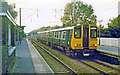 TL3000 : Crews Hill station with train, 1984 by Ben Brooksbank