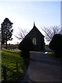 TM4362 : Chapel at Leiston Cemetery by Geographer