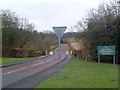 SU9596 : Entrance to the Chilterns Crematorium, Amersham by David Hillas