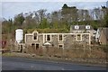 NS4473 : Littlemill Distillery: remains of the exciseman's house by Lairich Rig