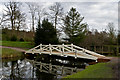 TQ0959 : Woollett Bridge, Painshill Park by Ian Capper