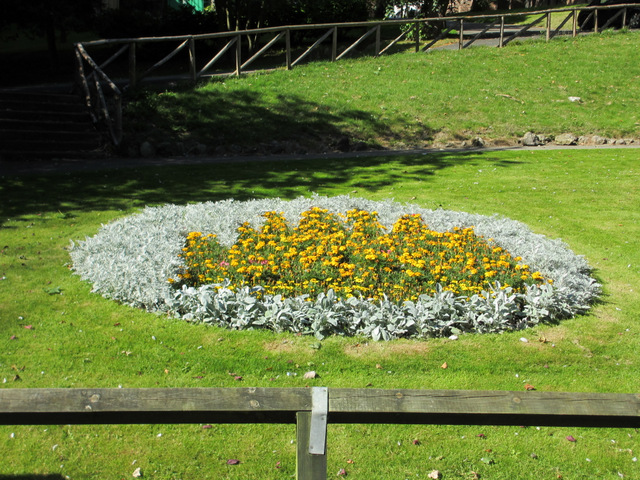 Flower bed 1 alongside Valley Road