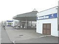 TR1457 : Former Peugeot filling/service station, Rhodaus Town by John Baker