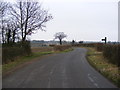 TM4369 : Darsham Road & the footpath to Old Hall by Geographer