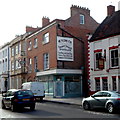 ST2937 : An old sign on a High Street wall, Bridgwater by Jaggery