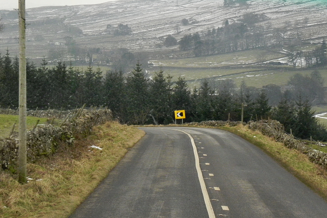 A686 near Newshield