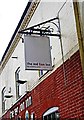 SO8090 : The Red Lion Inn (3) - sign, Six Ashes Road, Bobbington by P L Chadwick