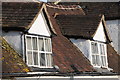 SO8933 : Dormer windows in a cottage by Philip Halling