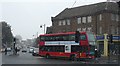 TQ2463 : Cheam Village - London Bus by Colin Smith