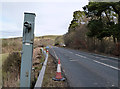 NT6713 : A vandalised speed camera on the A68 by Walter Baxter