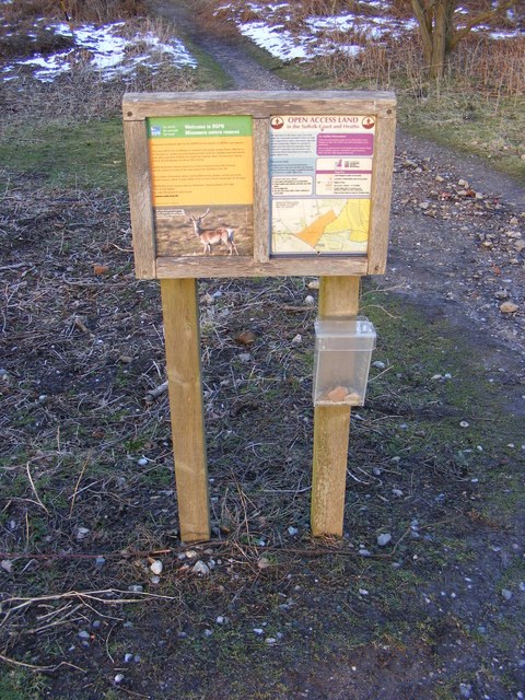 Open Access Land Map & Information point