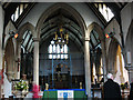 TQ3264 : St Andrew's church, Croydon: interior before reordering by Stephen Craven