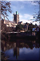 SO8454 : Worcester Cathedral across the Severn by Christopher Hilton