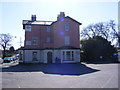 TM4069 : Halfway Cafe the former Stradbroke Arms Public House by Geographer