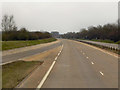 SU0698 : Southbound A419, Entry Sliproad at Driffield Crossroads by David Dixon