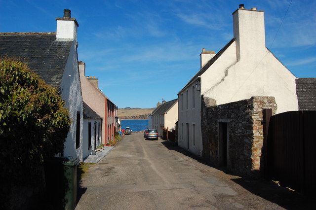 Looking down Big Vennel