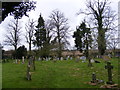 TM0878 : St.Mary the Virgin Churchyard by Geographer