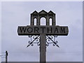 TM0877 : Wortham Village sign by Geographer