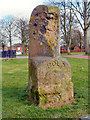 SJ5186 : The Bombed Milestone, Victoria Park by David Dixon