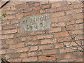 SK7156 : Datestone on Hockerton school by Alan Murray-Rust