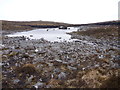 NN0371 : Lochan on the col by Andy Waddington