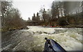 NH2801 : Dropping into the last wave, White Bridge, River Garry by Andy Waddington