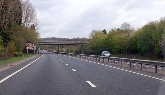 Bridge over A21