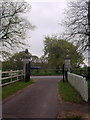 TM3769 : Entrance Gates of Sibton Park by Geographer