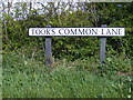 TM3886 : Tooks Common Lane sign by Geographer