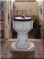 TM3687 : Font of St.John's Church by Geographer