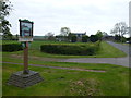 TL4881 : The village sign in Coveney near Ely by Richard Humphrey