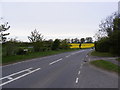 TM3989 : B1062 Bungay Road, Barsham by Geographer