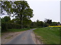 TM4088 : Lane & Bridleway to Lodge Farm Lane by Geographer