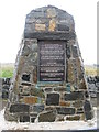 NB4639 : Memorial at Col Uarach by M J Richardson