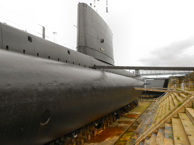 Chatham Dockyard, Dry Dock 3, HMS Ocelot