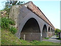 TF3902 : Former railway viaduct, Rings End, Cambridgeshire by Richard Humphrey