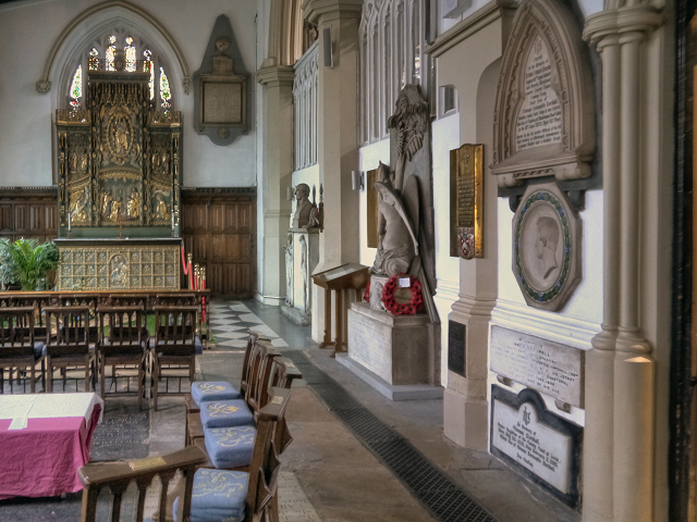 War Memorial Chapel, the Minster and Parish Church of Saint Peter-at-Leeds